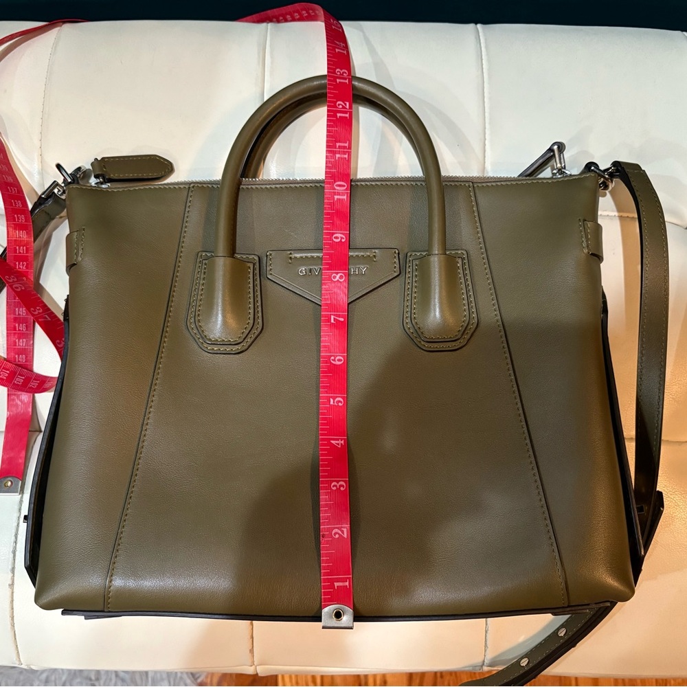 Givenchy Antigona Army Green RARE professionally modified - Picture 6 of 12